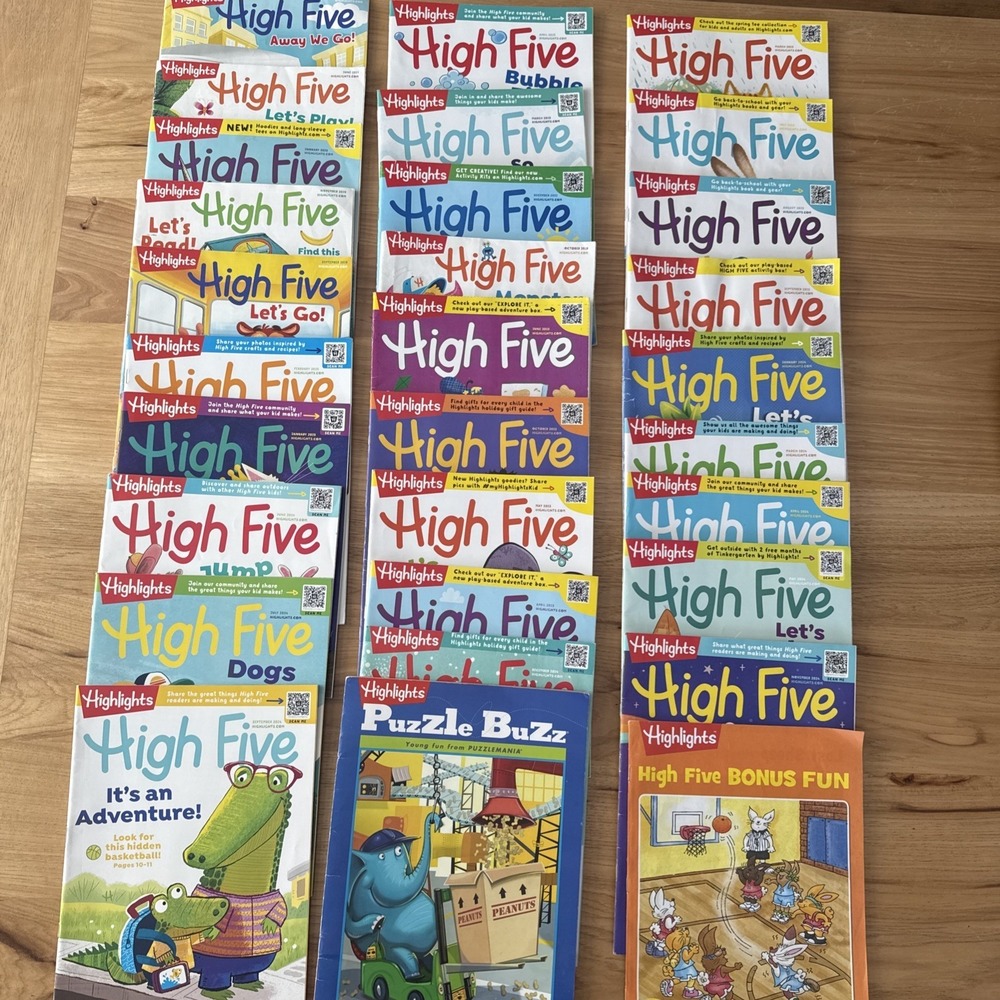 Lot of 28 Highlights High Five & 1 Highlight Puzzle Buzz 20 2020 To 2025